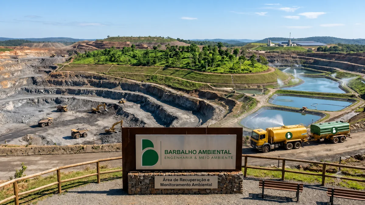 Área de recuperação e monitoramento ambiental acompanhada pela Barbalho Ambiental